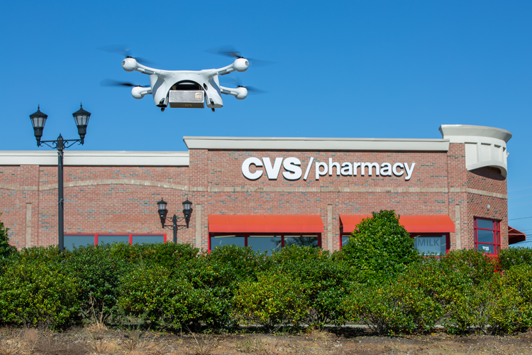UPS, CVS Team Up to Deliver Medication to Retirees Using Drones