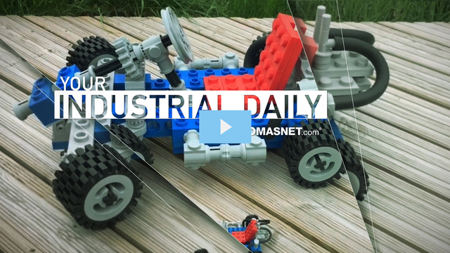 3D-Printed Go-Kart Made With Huge LEGO Bricks