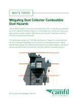 Mitigating Dust Collector Combustible Dust Hazards