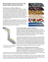 Elevating Bulk Material Handling The Modern Role Of Bucket Elevators