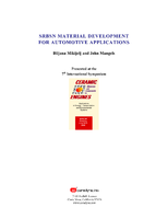 SRBSN Material Development for Automotive Applications