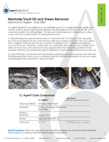 Manhole/Vault Oil and Sheen Removal
