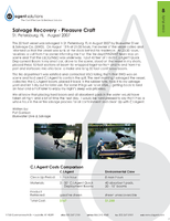 Salvage Recovery - Pleasure Craft