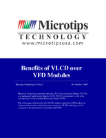 Benefits of VLCD over VFD Modules