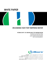 On-Demand Heat for Tempered Water