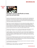 Data Matrix Symbols Help Biosite Cut Waste, Save Time and Save Lives