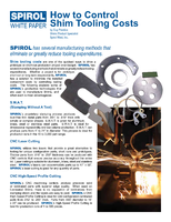 How to Control Shim Tooling Costs