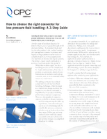 3 Step Guide Lose Pressure Fluid Handling
