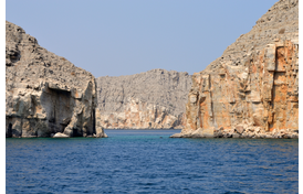 The Strait of Hormuz - one of the leading global chokepoints for oil transport