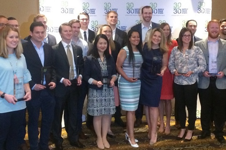 Awarding the 30 Under 30 Rising Supply Chain Stars