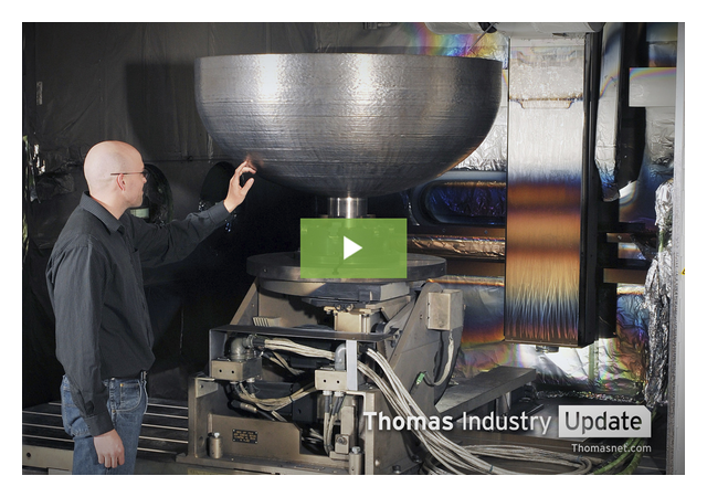 Lockheed 3D Prints Massive Titanium Domes for Space