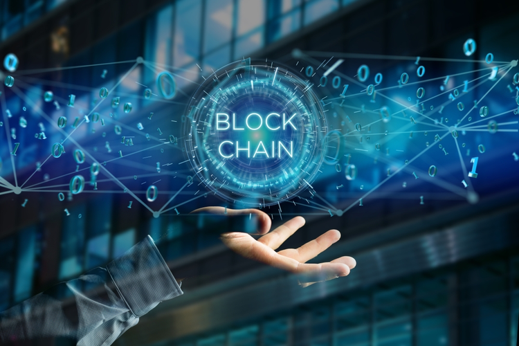 Blockchain Technology Concept