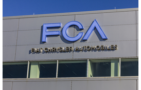 Fiat Chrysler Automobiles (FCA) Building With Logo