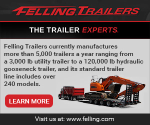 Felling's Triple Reel Trailer is Cooperative's Cable Deployment Solution -  Felling Trailers %